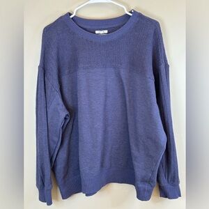 2X Maurices Knit Crewneck Pullover in Blue - P2P 29”
